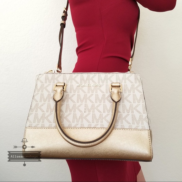 Michael Kors Kellen Xs satchel Vanilla good NWT - Picture 4 of 8